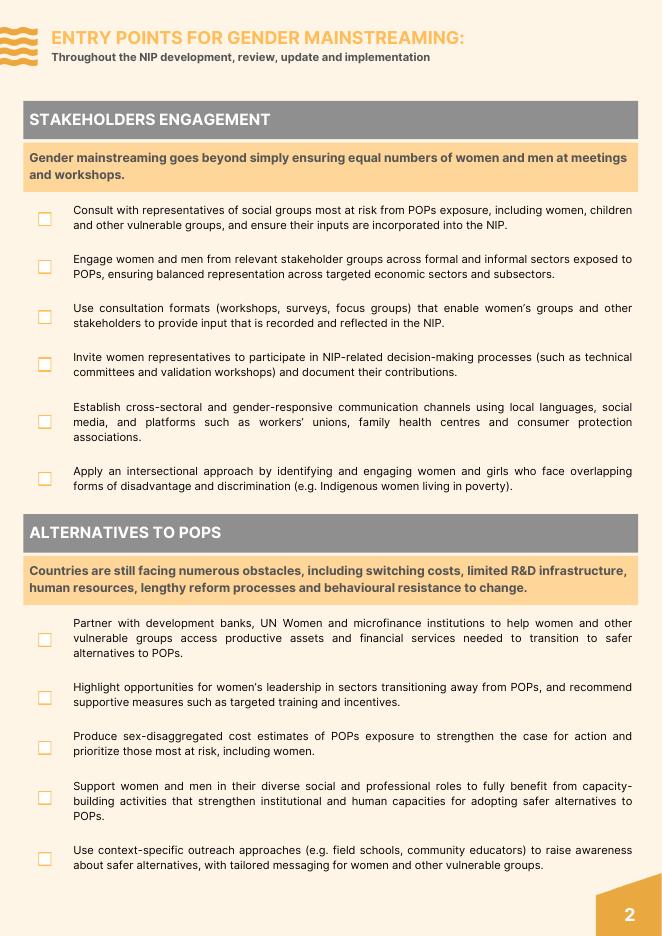 绿色增长知识合作伙伴 (GGKP)：2025年根据斯德哥尔摩公约将性别考虑纳入国家实施计划（NIPs）的主流化报告（英文版）_第5页