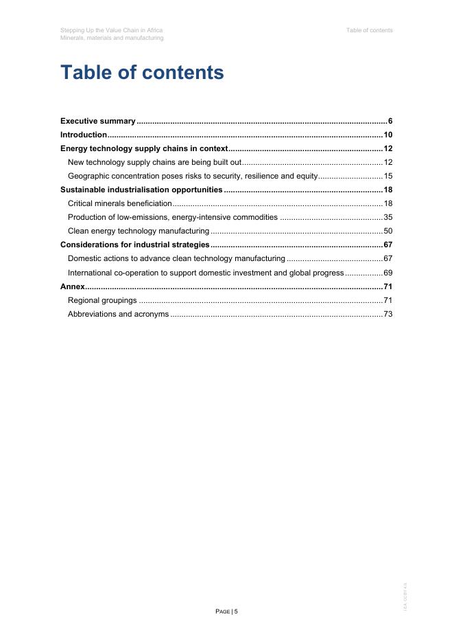 IEA国际能源署 ：2025年提升非洲价值链：矿产、材料和制造业报告（英文版）_第5页