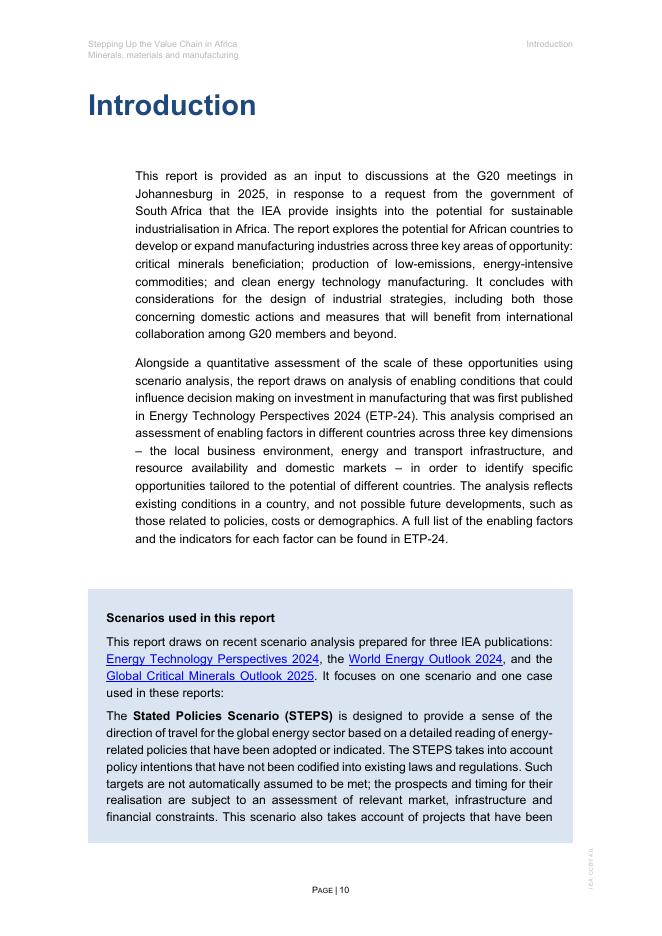 IEA国际能源署 ：2025年提升非洲价值链：矿产、材料和制造业报告（英文版）_第10页