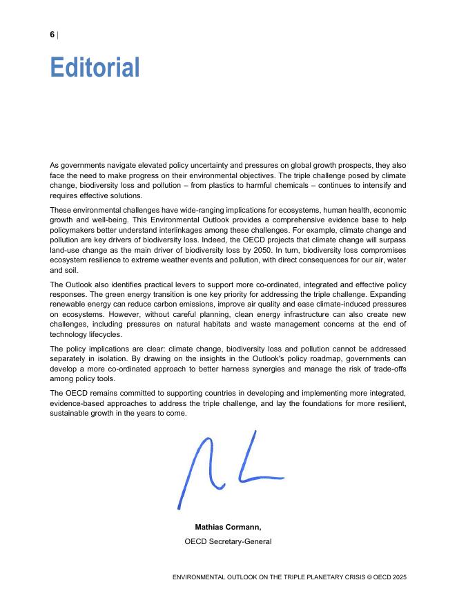 OECD经合组织：2025年三重行星危机的环境展望报告（英文版）_第8页