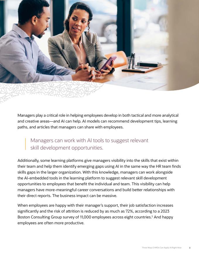 Oracle：2024年首席人力资源官立即可采用AI的三种方式报告（英文版）_第8页