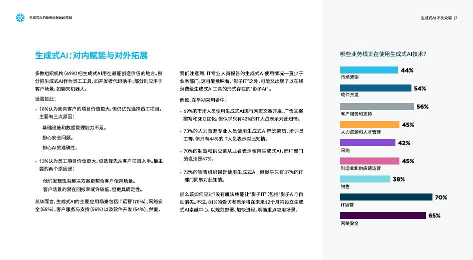 Snowflake：2025年生成式AI的投资回报远超预期-企业借助生成式AI大获成功的最佳实践报告_第7页