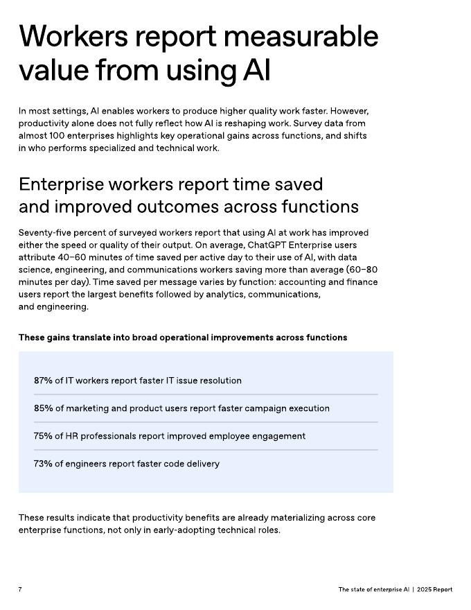 OpenAl：2025年企业人工智能现状报告（英文版）_第7页