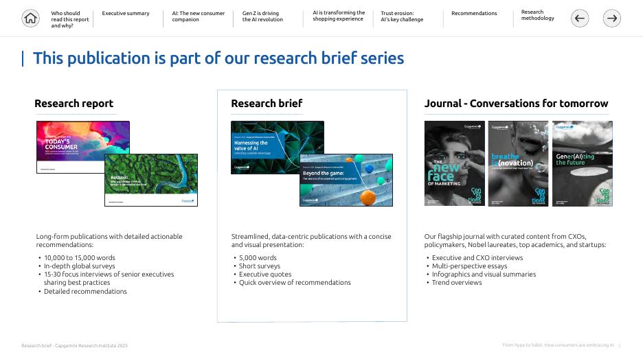 凯捷Capgemini：2025年从炒作到习惯-消费者如何接受人工智能报告（英文版）_第3页