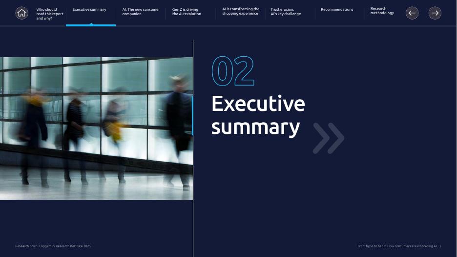 凯捷Capgemini：2025年从炒作到习惯-消费者如何接受人工智能报告（英文版）_第5页