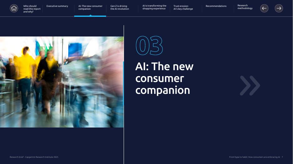 凯捷Capgemini：2025年从炒作到习惯-消费者如何接受人工智能报告（英文版）_第7页