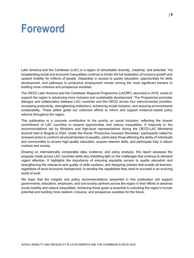 OECD经合组织：2025年拉丁美洲和加勒比地区的社会流动性与不平等报告（英文版）_第7页