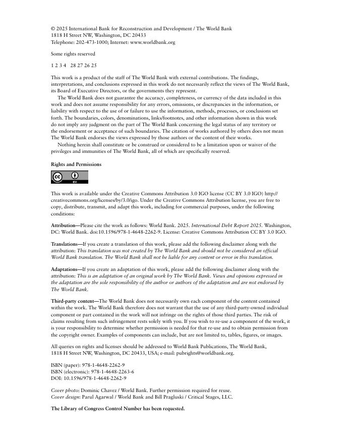 世界银行：2025年国际债务报告（英文版）_第6页
