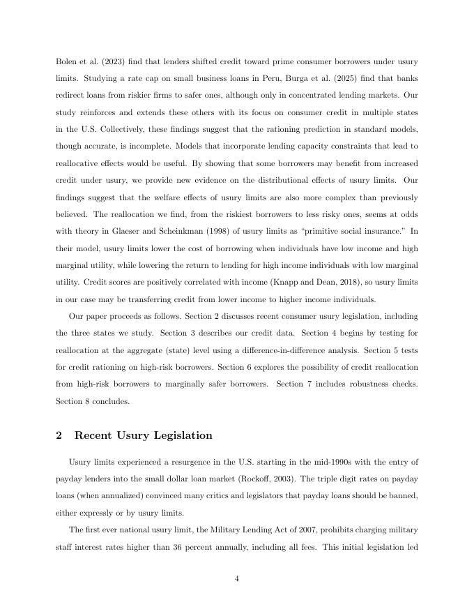 纽约联储：少为你，多为我：高利贷限额下的信贷再分配和配给（英文版）_第5页