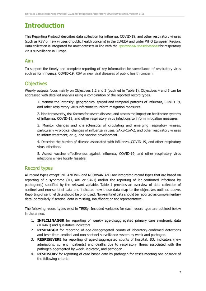 欧洲疾控中心：2025年综合呼吸道病毒监测报告协议报告（英文版）_第7页