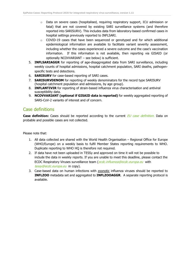 欧洲疾控中心：2025年综合呼吸道病毒监测报告协议报告（英文版）_第8页