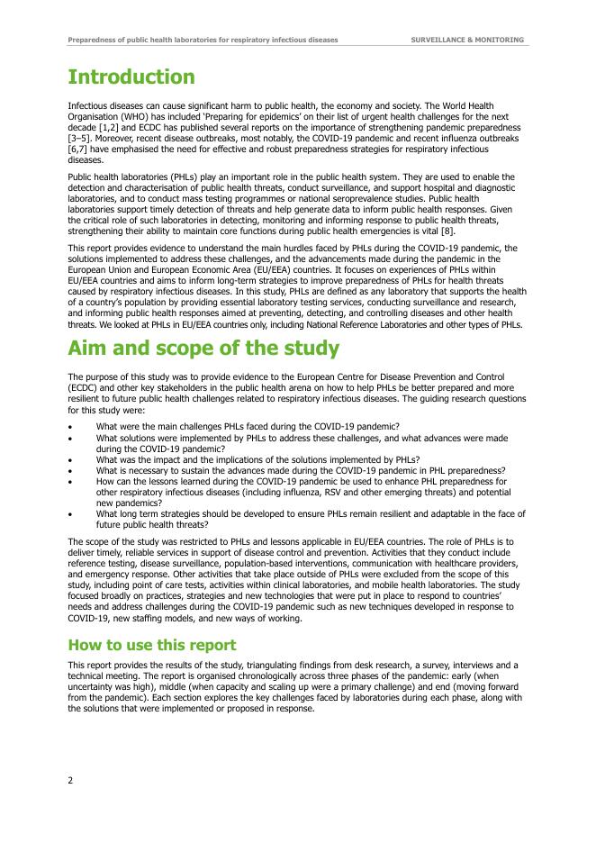 欧洲疾控中心：2025年呼吸道传染病公共卫生实验室的准备情况-从COVID-19大流行中吸取的教训的欧盟/欧洲经济区国家视角报告（英文版）_第7页