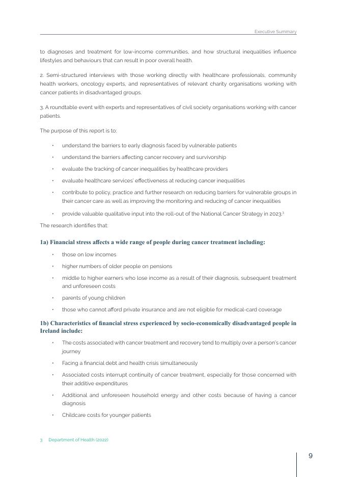 TASC：2022年了解癌症和社会经济不平等的挑战报告（英文版）_第9页
