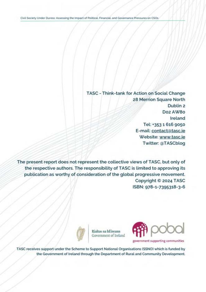TASC：2025年在压力下的民间社会：政治、金融和治理压力对民间社会组织的影响评估报告（英文版）_第2页