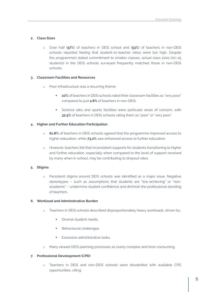 TASC：2025年教育工作者对DEIS计划的挑战、成功和机遇的看法报告（英文版）_第7页