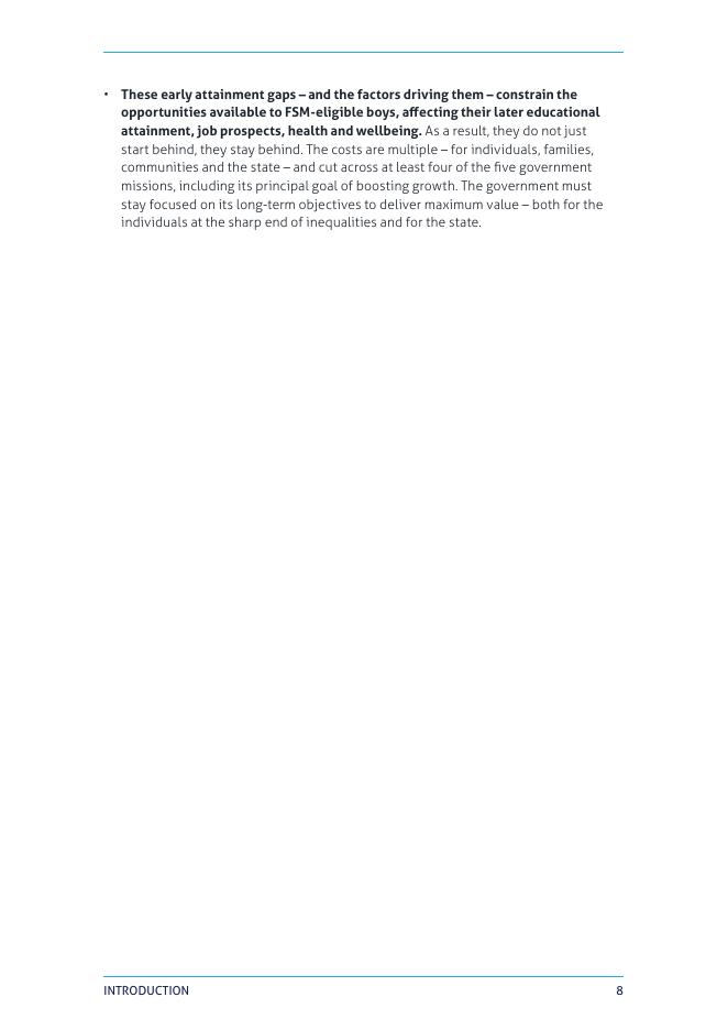 政府研究所：2025年低收入家庭男孩在5岁及以后所面临的机遇差距报告（英文版）_第8页