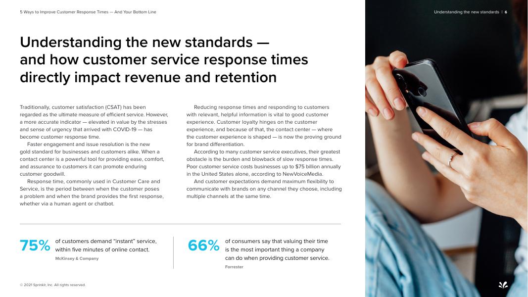 Sprinklr：2025年5种提高客户响应时间的方法-以及你的利润报告（英文版）_第6页