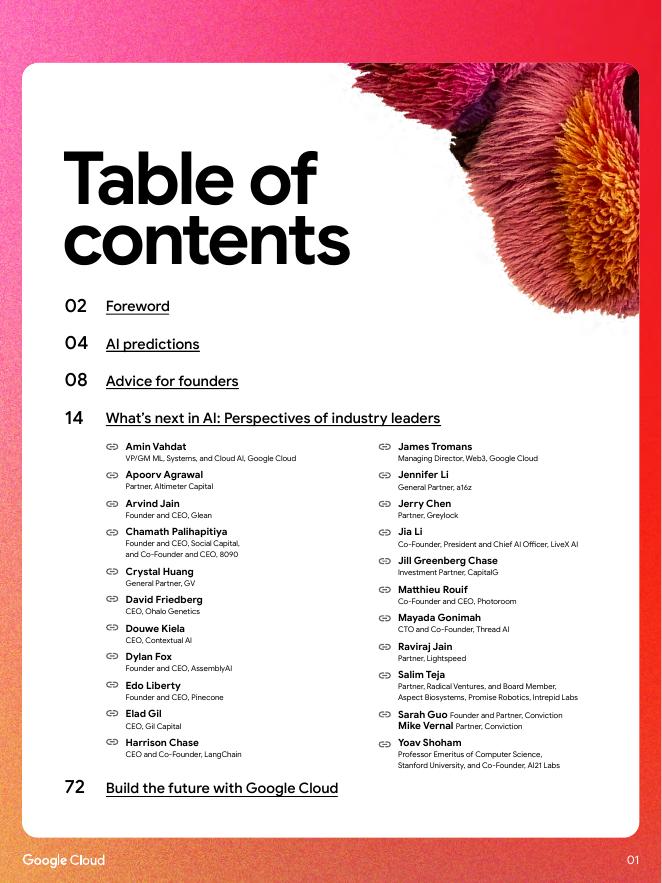 谷歌：2025年AI未来趋势：初创企业部署与应用指南报告（英文版）_第2页