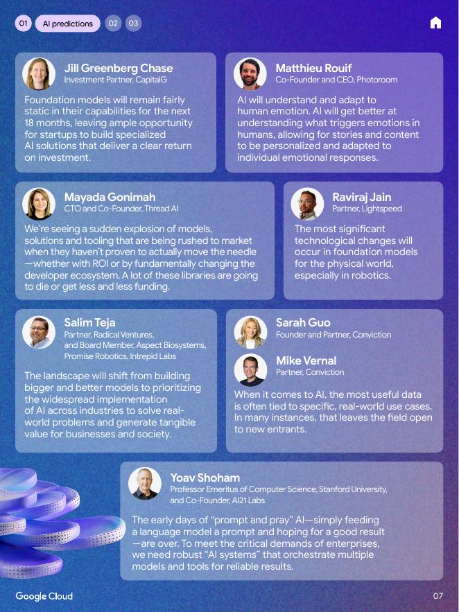 谷歌：2025年AI未来趋势：初创企业部署与应用指南报告（英文版）_第8页