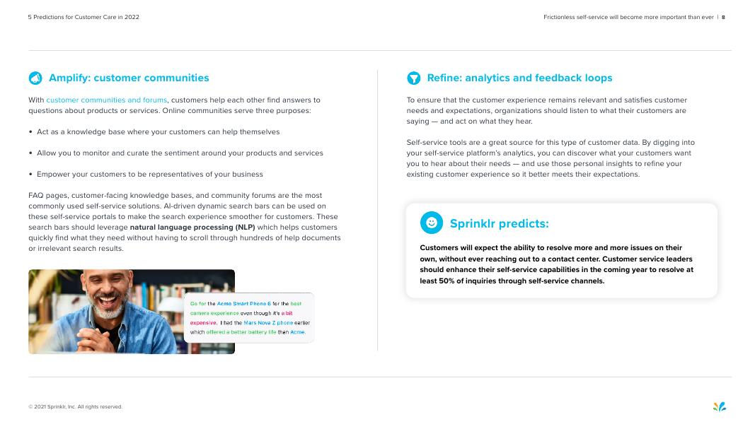 Sprinklr：2022年客户关怀：对未来统一联系中心的五个预测报告（英文版）_第8页