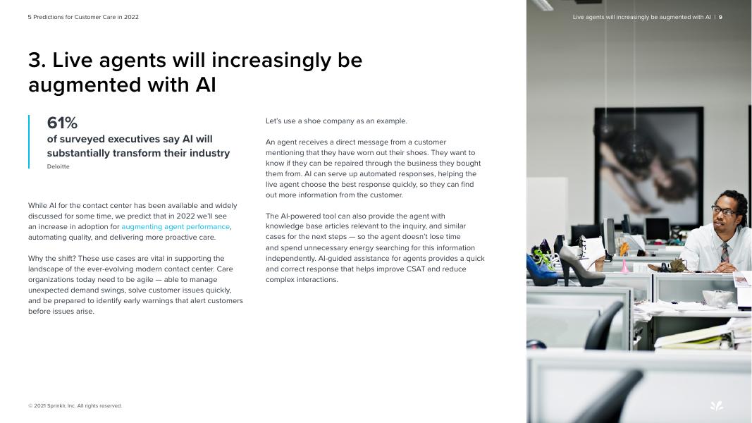 Sprinklr：2022年客户关怀：对未来统一联系中心的五个预测报告（英文版）_第9页