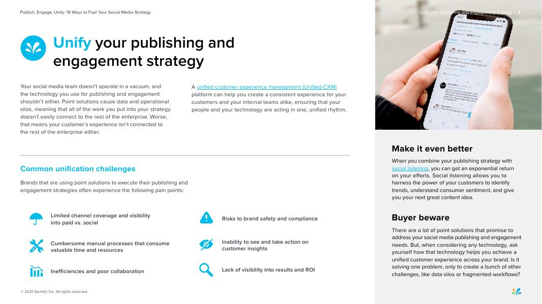 Sprinklr：2021年发布、参与、统一报告：18种方法为您的社交媒体策略加油（英文版）_第8页