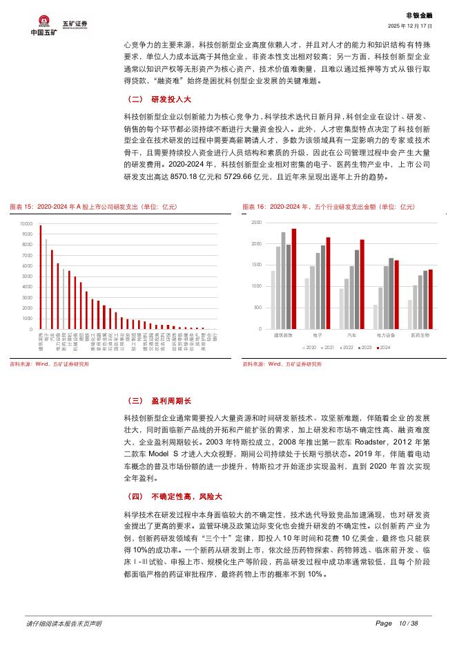 五矿证券：非银金融：新旧动能转换，资本市场如何做好“科技金融”大文章？_第10页