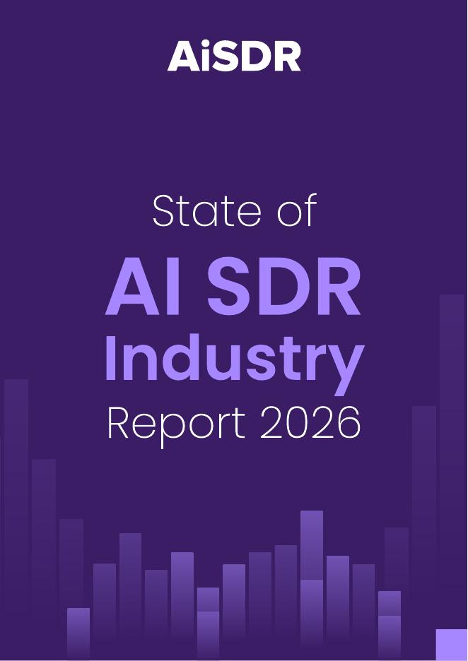 AiSDR：2026年AI SDR（销售开发代表）行业状况报告（英文版）海报