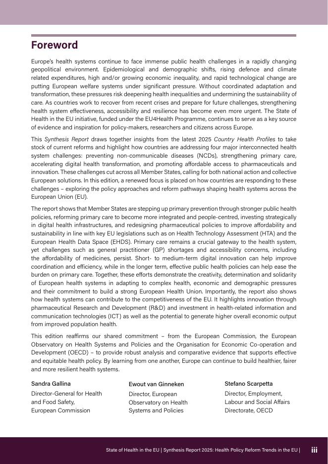 欧盟委员会：2025年欧盟健康状况综合报告：欧盟卫生政策改革趋势（英文版）_第5页