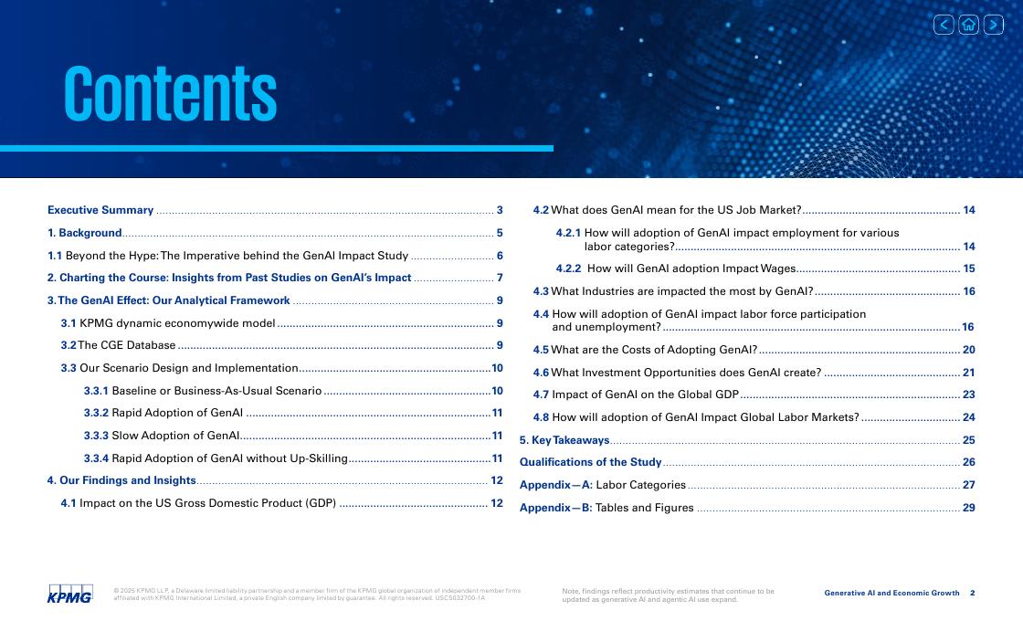毕马威：2025年生成式AI与经济增长：潜在经济影响测度新径研究报告（英文版）_第2页
