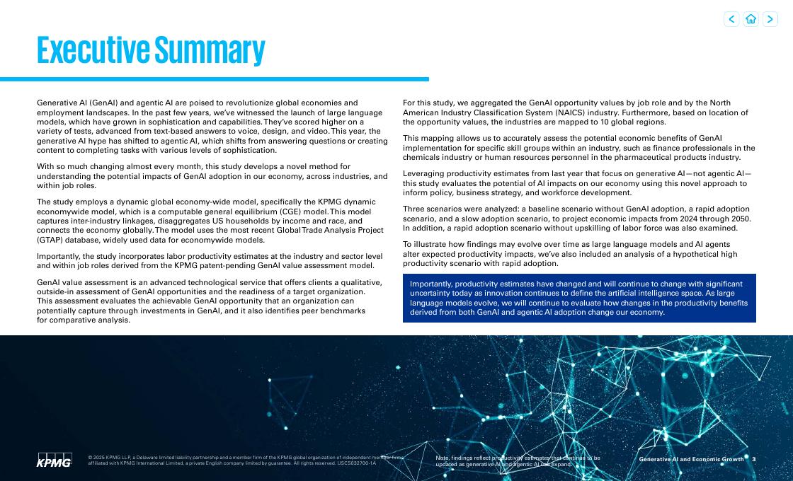 毕马威：2025年生成式AI与经济增长：潜在经济影响测度新径研究报告（英文版）_第3页