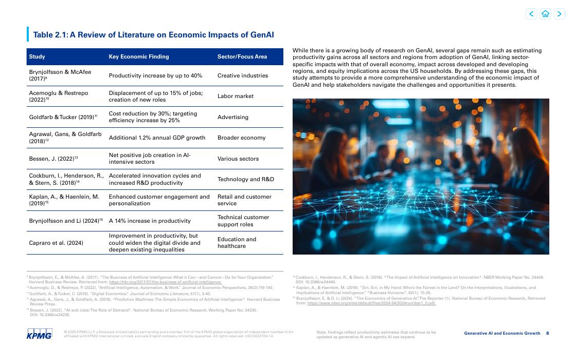 毕马威：2025年生成式AI与经济增长：潜在经济影响测度新径研究报告（英文版）_第8页