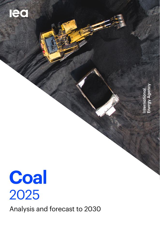 IEA国际能源署：煤炭2025-分析和预测至2030报告（英文版）海报
