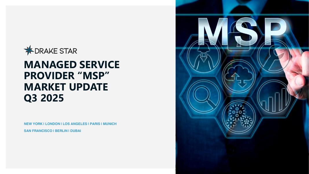 DRAKE STAR：2025年第三季度托管服务供应商报告（英文版）海报
