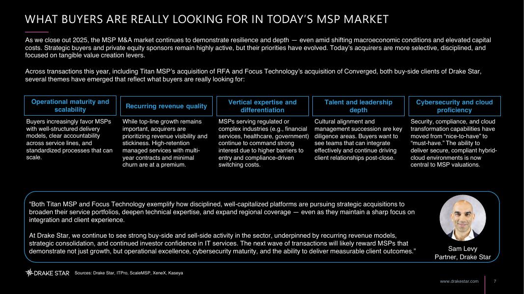 DRAKE STAR：2025年第三季度托管服务供应商报告（英文版）_第7页