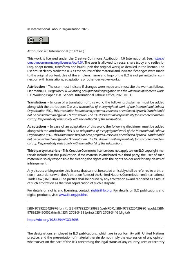 国际劳工组织（ILO）：重新审视职业隔离和女性工作的价值评估（英文版）_第2页