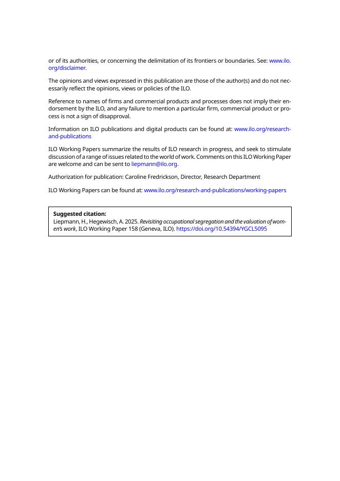 国际劳工组织（ILO）：重新审视职业隔离和女性工作的价值评估（英文版）_第3页