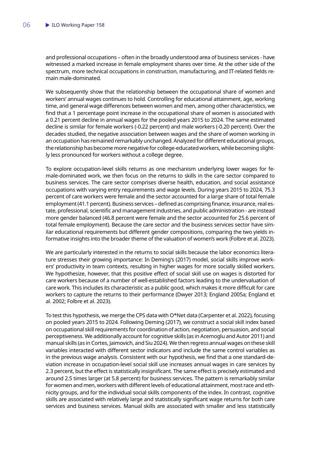 国际劳工组织（ILO）：重新审视职业隔离和女性工作的价值评估（英文版）_第9页