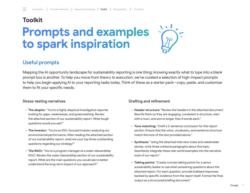 谷歌：2025年可持续发展报告AI策略手册（英文版）_第7页