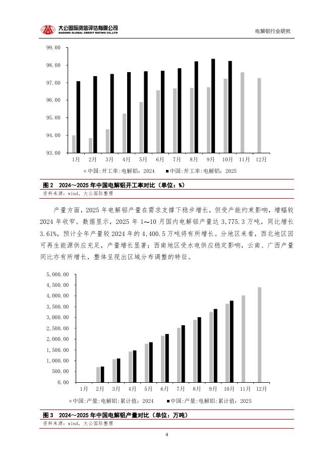 大公国际资信评估有限公司：2025年电解铝行业运行研究报告_第4页