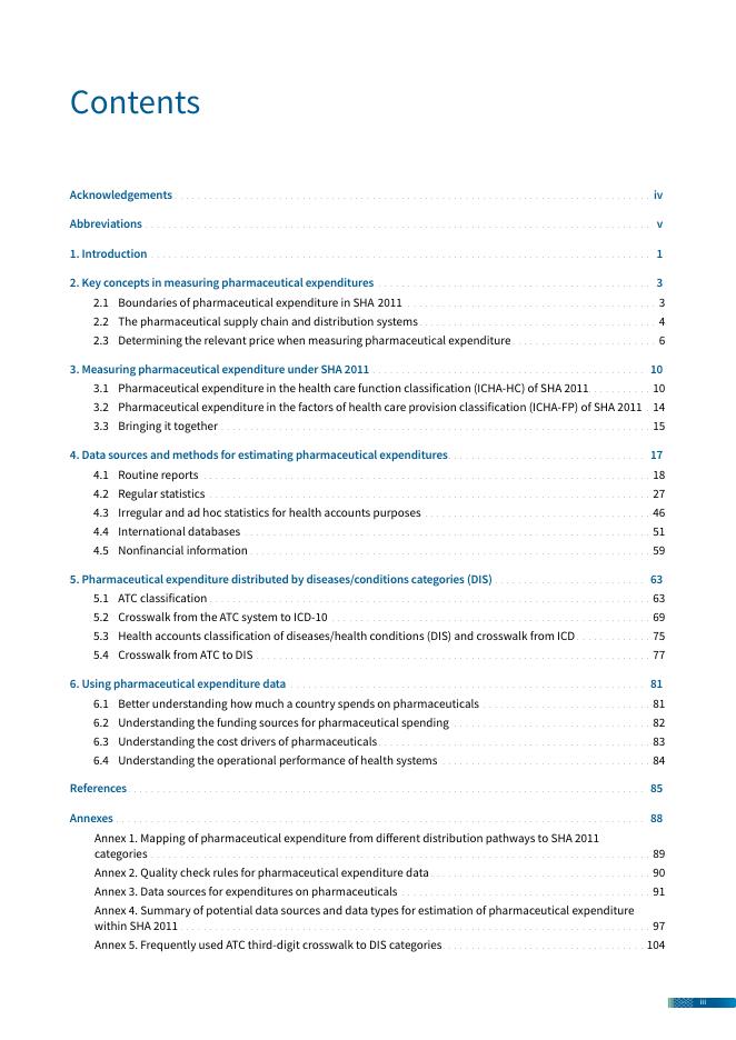 WHO世界卫生组织：在2011年卫生统计系统下跟踪药品支出报告（英文版）_第5页