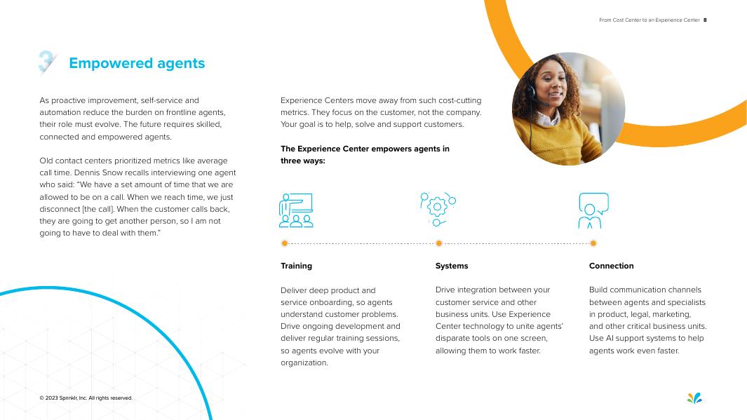 Sprinklr：2022年从成本中心到体验中心-通过统一和数字化的护理方式提升您的客户体验报告（英文版）_第8页