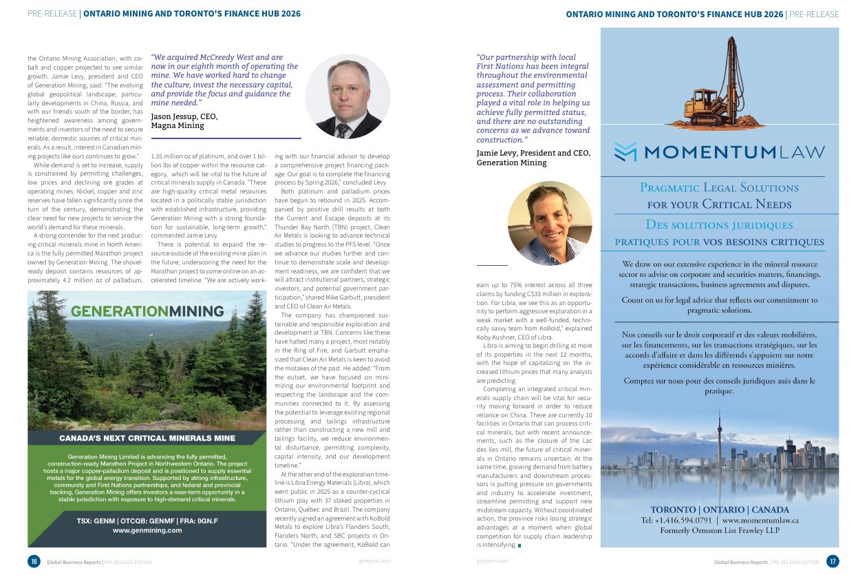 GBR：2026年安大略矿业与多伦多金融中心报告-预发布（英文版）_第9页