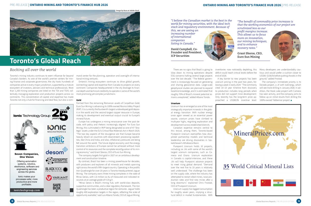 GBR：2026年安大略矿业与多伦多金融中心报告-预发布（英文版）_第10页