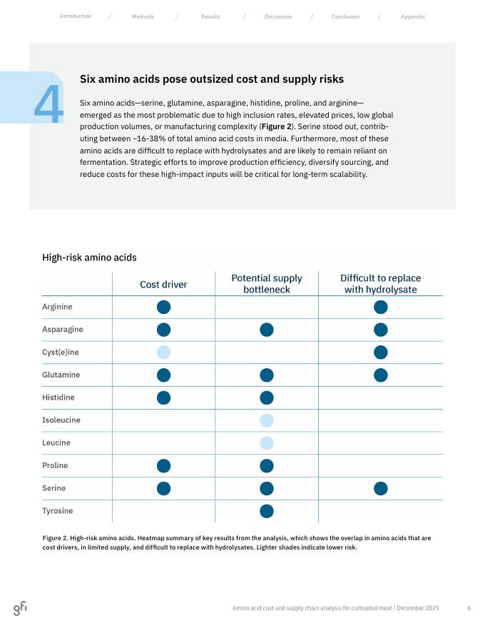 Good Food Institute：2025年培养肉的氨基酸成本和供应链分析报告（英文版）_第6页