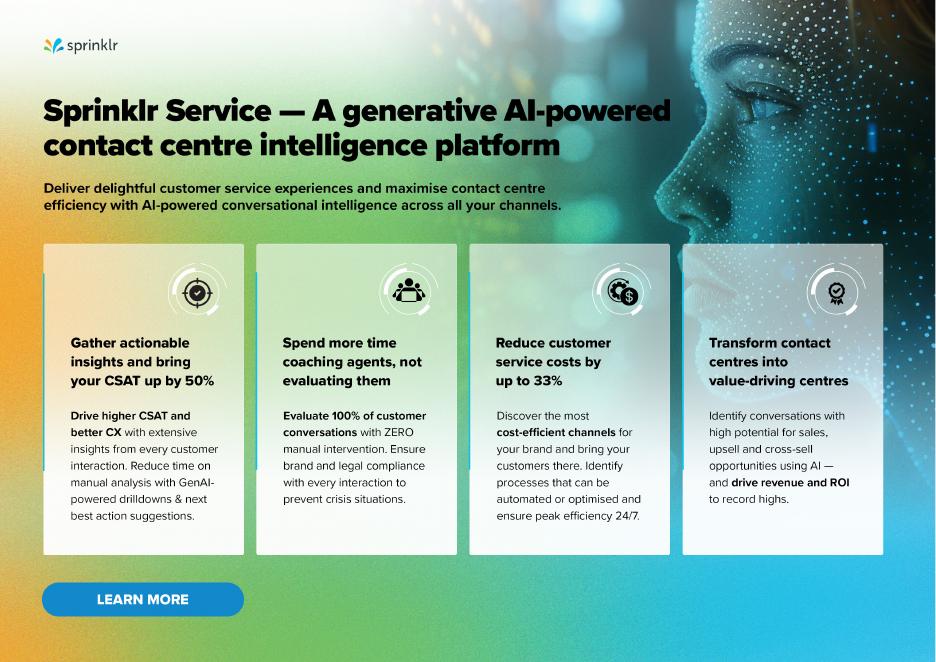 Sprinklr：2024年在人工智能时代提升呼叫中心效率的三种方法报告（英文版）_第9页