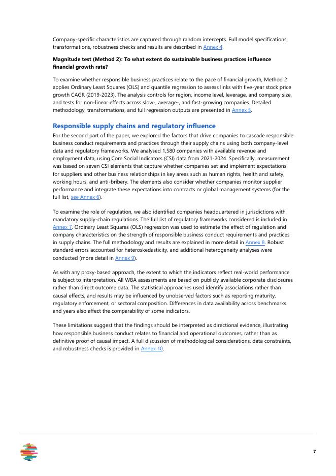 世界基准联盟（WBA）：利润与目标一致：探讨负责任的商业行为如何与财务业绩和供应链标准相关联（英文版）_第7页