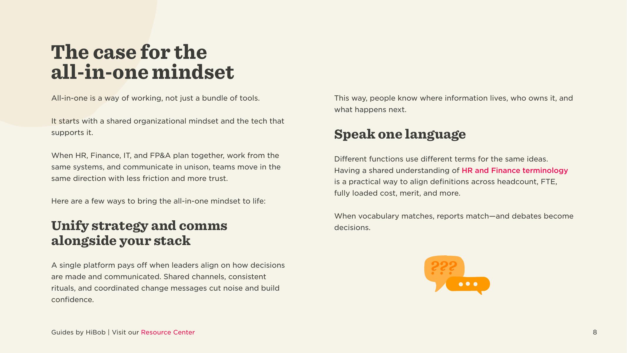 HiBob：2025年打破孤岛：统一人力资源、财务、IT和财务规划与分析报告（英文版）_第8页