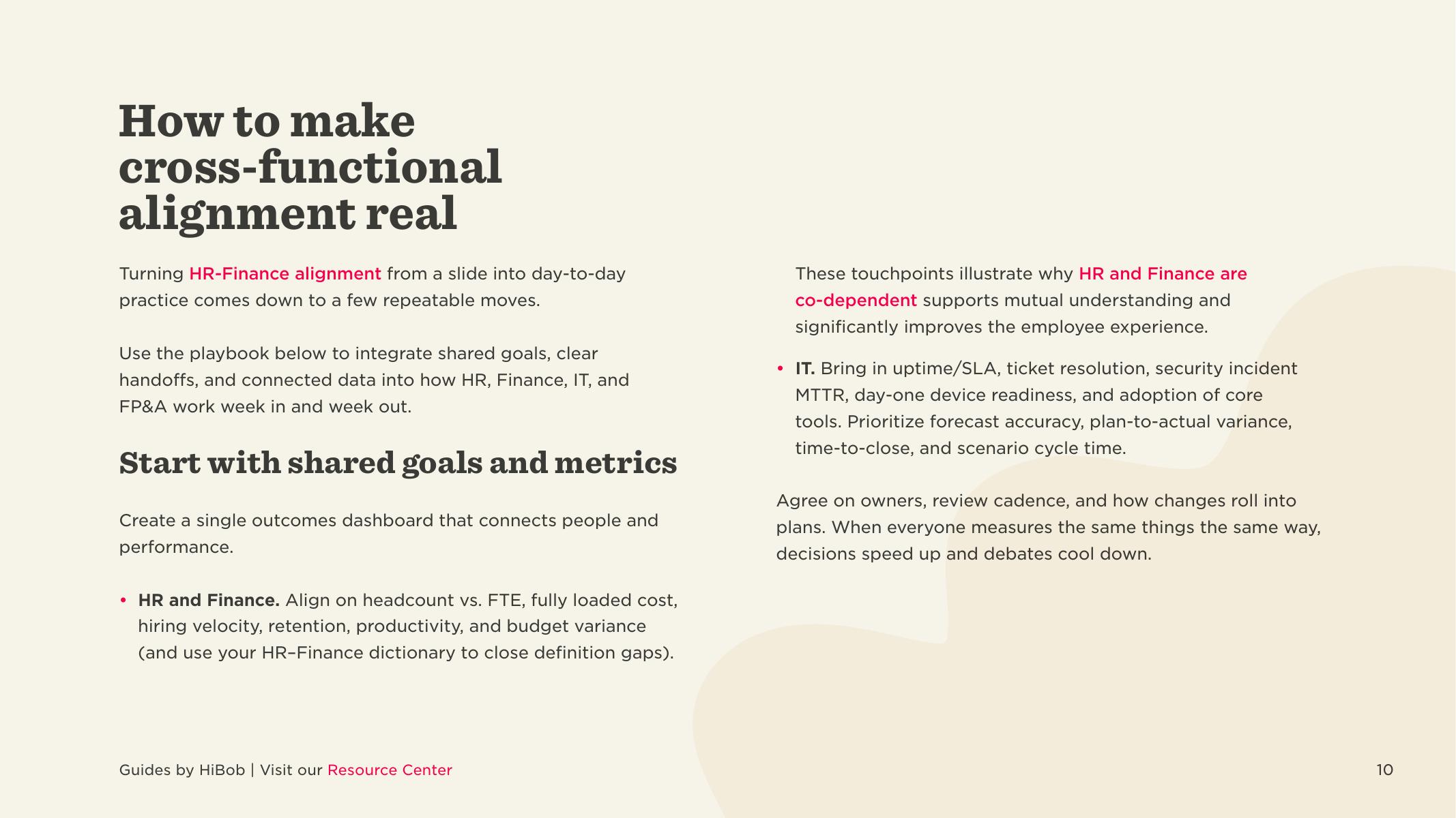 HiBob：2025年打破孤岛：统一人力资源、财务、IT和财务规划与分析报告（英文版）_第10页