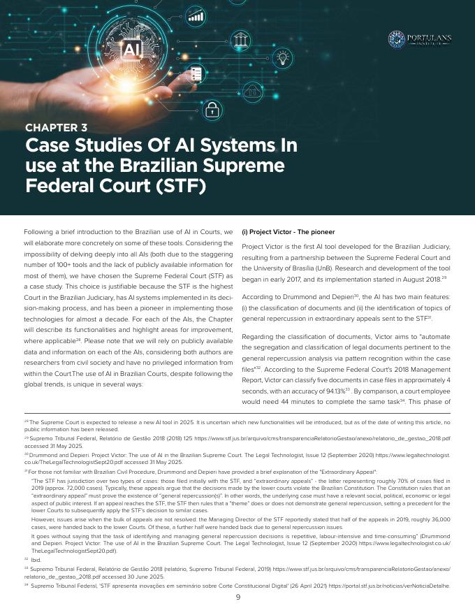 Portulans Institute波图兰研究所：2025年巴西法院中的人工智能案例研究报告（英文版）_第9页